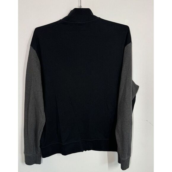 Polo Ralph Lauren Performance Men's Black And Gray Full Zip Jacket Pockets XXL - Picture 3 of 11